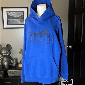 Coach Royal Blue Men's Hoodie